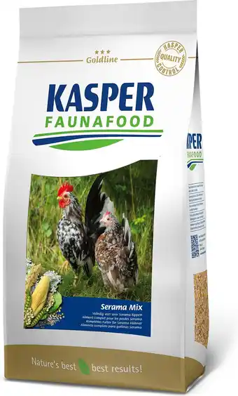 Intratuin Kasper Faunafood kippenvoer Serama Mix 3 kg aanbieding