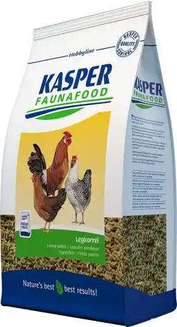 Intratuin Kasper Faunafood kippenvoer Legkorrel 4 kg aanbieding