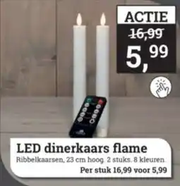 Tuincentrum Osdorp Led dinerkaars flame aanbieding