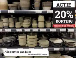 Tuincentrum Osdorp Alle servies van mica aanbieding