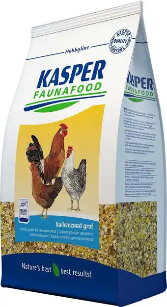 Intratuin Kasper Faunafood kuikenzaad Grof 4 kg aanbieding