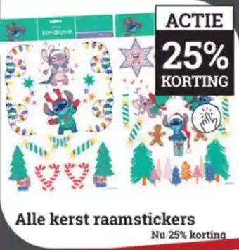 Tuincentrum Osdorp Alle kerst raamstickers aanbieding