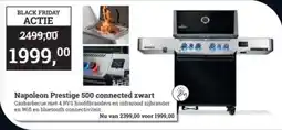 Tuincentrum Osdorp Napoleon prestige 500 connected zwart aanbieding