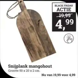 Tuincentrum Osdorp Snijplank mangohout aanbieding