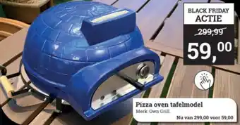 Tuincentrum Osdorp Pizza oven tafelmodel aanbieding