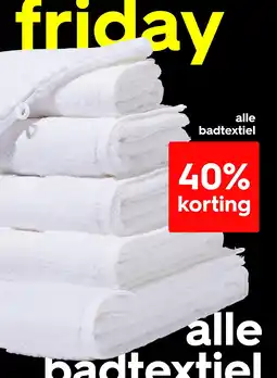 HEMA Alle badtextiel aanbieding