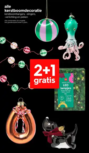 HEMA Alle kerstboomdecoratie aanbieding