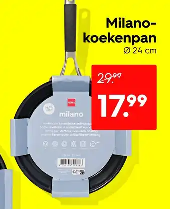 HEMA Milano koekenpan aanbieding