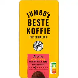 Jumbo Jumbo's Beste Koffie Grove Filtermaling Aroma 500 g aanbieding