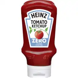 Jumbo Heinz Tomaten Ketchup Zero (zonder toegevoegde suikers & zout) 570 ml aanbieding