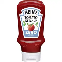 Jumbo Heinz Tomaten Ketchup Zero (zonder toegevoegde suikers & zout) 570 ml aanbieding