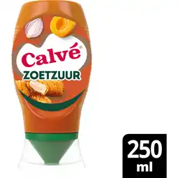 Jumbo Calvé Knijpfles Zoetzuur Saus 250 ml aanbieding
