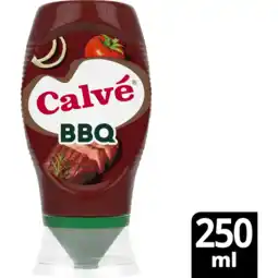 Jumbo Calvé Knijpfles BBQ Saus 250 ml aanbieding