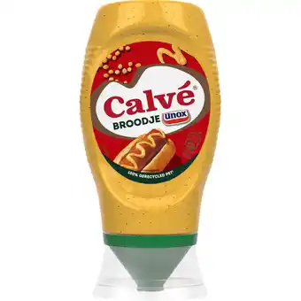 Jumbo Calvé Knijpfles Broodje Unox Saus 250 ml aanbieding