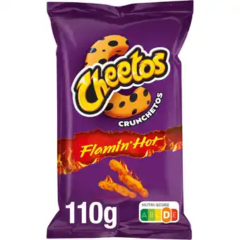 Jumbo Cheetos Crunchetos Flamin Hot Chips 110 gr aanbieding