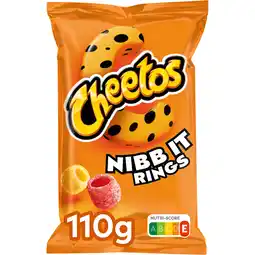 Jumbo Cheetos Nibb-it Rings Naturel Chips 110 gr aanbieding