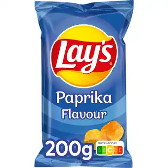 Jumbo Lay's Paprika Chips 200 gr aanbieding