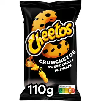 Jumbo Cheetos Crunchetos Sweet Chili Chips 110 g aanbieding