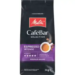 Jumbo Melitta CaféBar Selection Espresso Intense Koffiebonen 1KG aanbieding