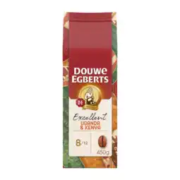 Jumbo Douwe Egberts Excellent Uganda & Kenya 450 g aanbieding