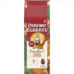 Jumbo Douwe Egberts Excellent Uganda & Kenya 450 g aanbieding
