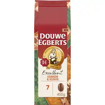 Jumbo Douwe Egberts Excellent Uganda & Kenya 450 g aanbieding