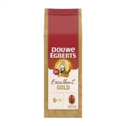 Jumbo Douwe Egberts Excellent 100% Arabica Gold 500 g aanbieding