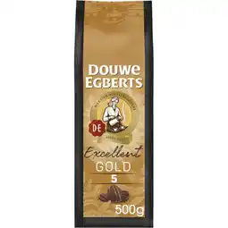 Jumbo Douwe Egberts Excellent 100% Arabica Gold 500 g aanbieding