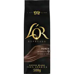 Jumbo L'OR Espresso Forza Koffiebonen 500 g aanbieding