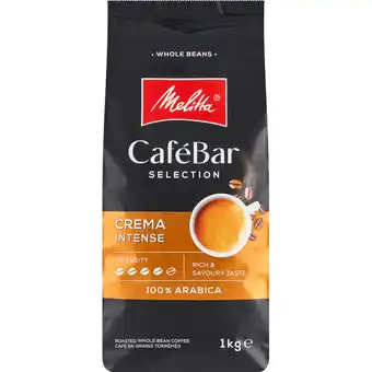 Jumbo Melitta CaféBar Selection Crema Intense Koffiebonen 1KG aanbieding