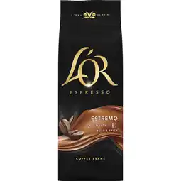 Jumbo L'OR Espresso Estremo Coffee Beans 500 g aanbieding