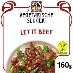 Jumbo De Vegetarische Slager Let it Beef Vegan 160 g aanbieding
