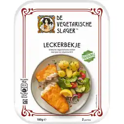 Jumbo De Vegetarische Slager Leckerbekje 180 g aanbieding