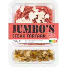 Jumbo Jumbo's Steak Tartaar met Truffel Smaak 150 g aanbieding