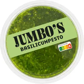 Jumbo Jumbo's Basilicumpesto 120 g aanbieding