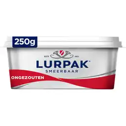 Jumbo Lurpak Ongezouten Roomboter met Koolzaadolie 250 g aanbieding