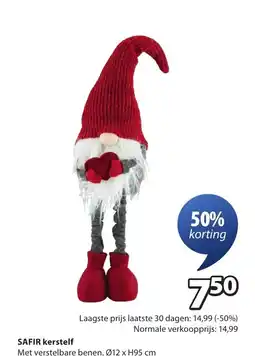 Jysk Safir kerstelf aanbieding