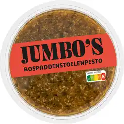 Jumbo Jumbo's Bospaddenstoelenpesto 100 g aanbieding
