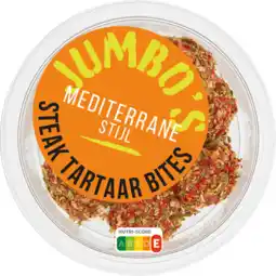 Jumbo Jumbo's Steak Tartaar Bites Mediterrane Stijl 120 g aanbieding