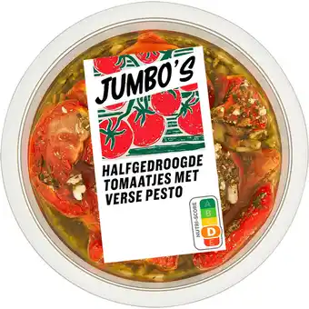 Jumbo Jumbo's Halfgedroogde Tomaatjes met Verse Pesto 150 g aanbieding