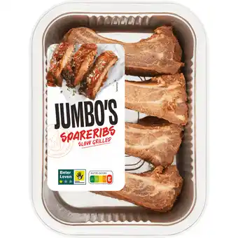 Jumbo Jumbo's Spareribs Slow Grilled ca. 200 g aanbieding