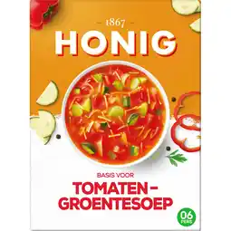 Jumbo Honig Maaltijdmix voor Tomaten-Groentesoep 79 g aanbieding