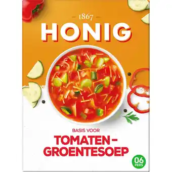 Jumbo Honig Maaltijdmix voor Tomaten-Groentesoep 79 g aanbieding