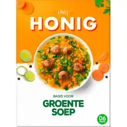 Jumbo Honig Maaltijdmix voor Groentesoep 50 g aanbieding