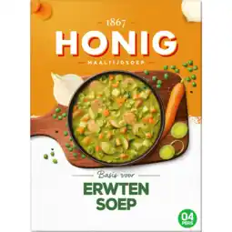 Jumbo Honig Basis voor Erwtensoep 137 g aanbieding