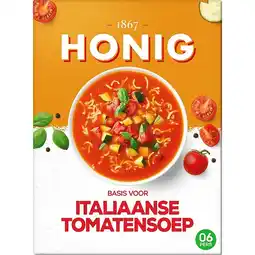 Jumbo Honig Basis voor Italiaanse Tomatensoep 101 g aanbieding
