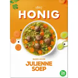 Jumbo Honig Maaltijdmix voor Juliennesoep 40 g aanbieding