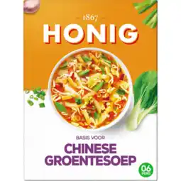 Jumbo Honig Maaltijdmix voor Chinese Groentesoep 57 g aanbieding