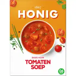 Jumbo Honig Maaltijdmix voor Tomatensoep 87 g aanbieding