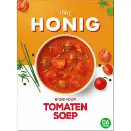 Jumbo Honig Maaltijdmix voor Tomatensoep 87 g aanbieding